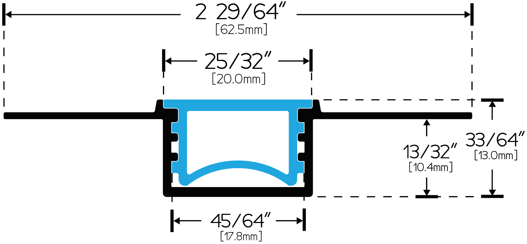LB1612-H dimension diagram