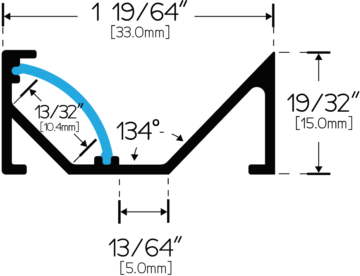 LC3315 dimension diagram