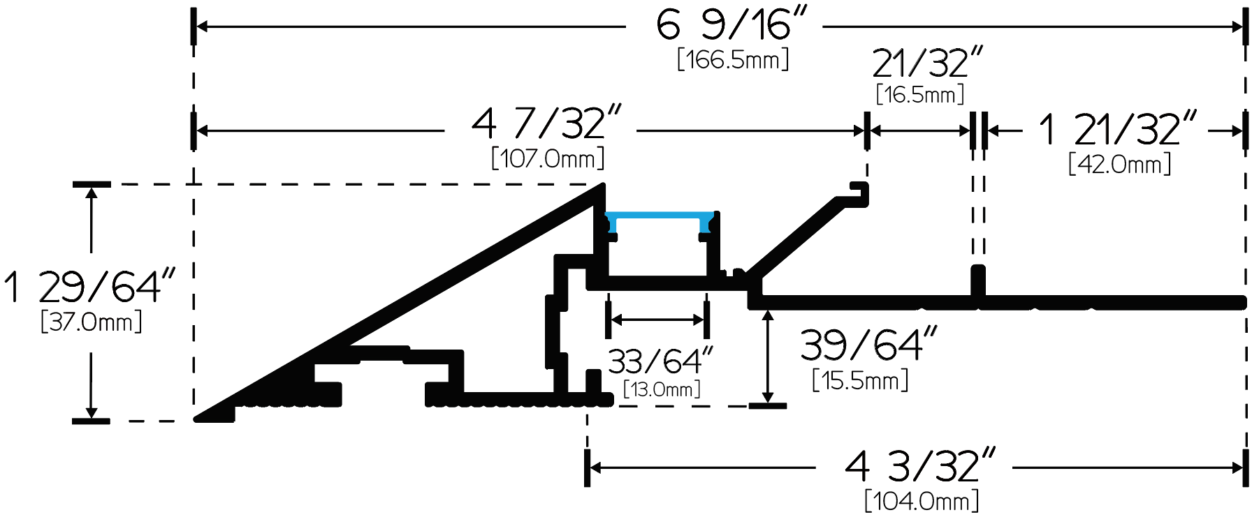 LC38106 dimension diagram