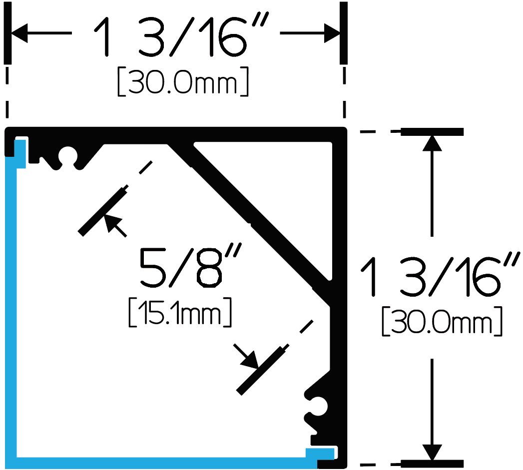 LG3030K dimension diagram