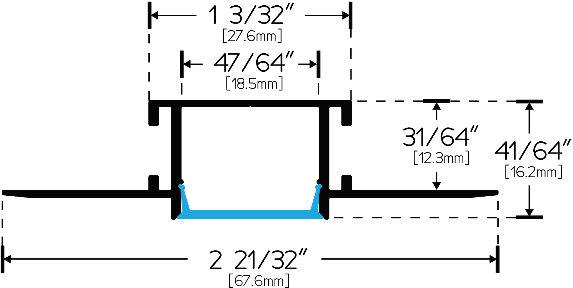 LH6816 dimension diagram