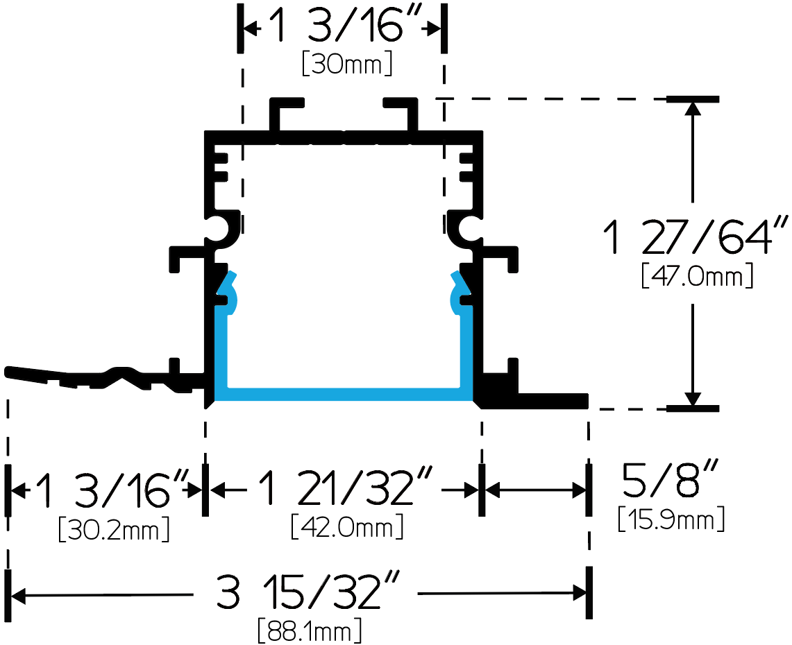 LH8847 dimension diagram