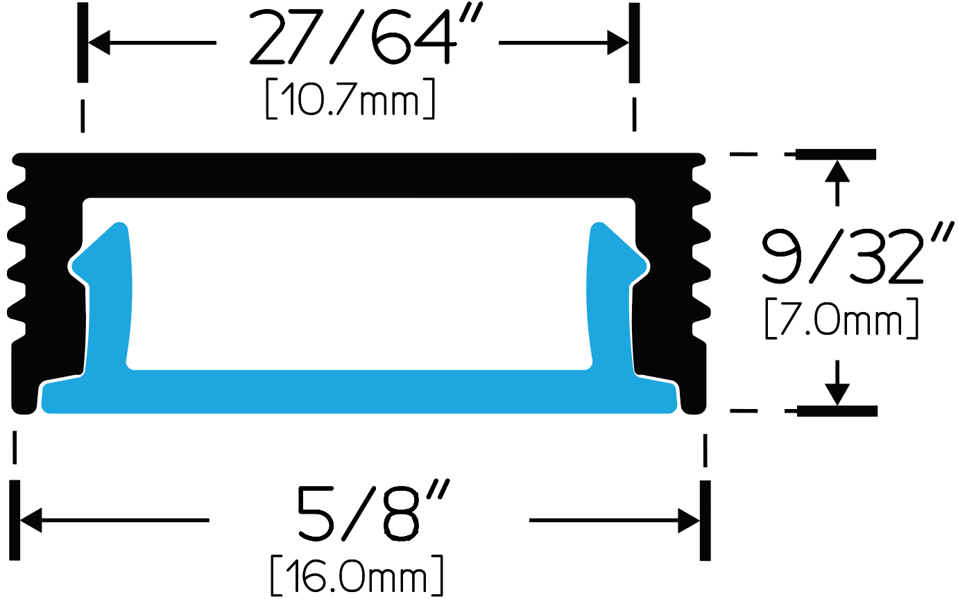 LS1607 dimension diagram