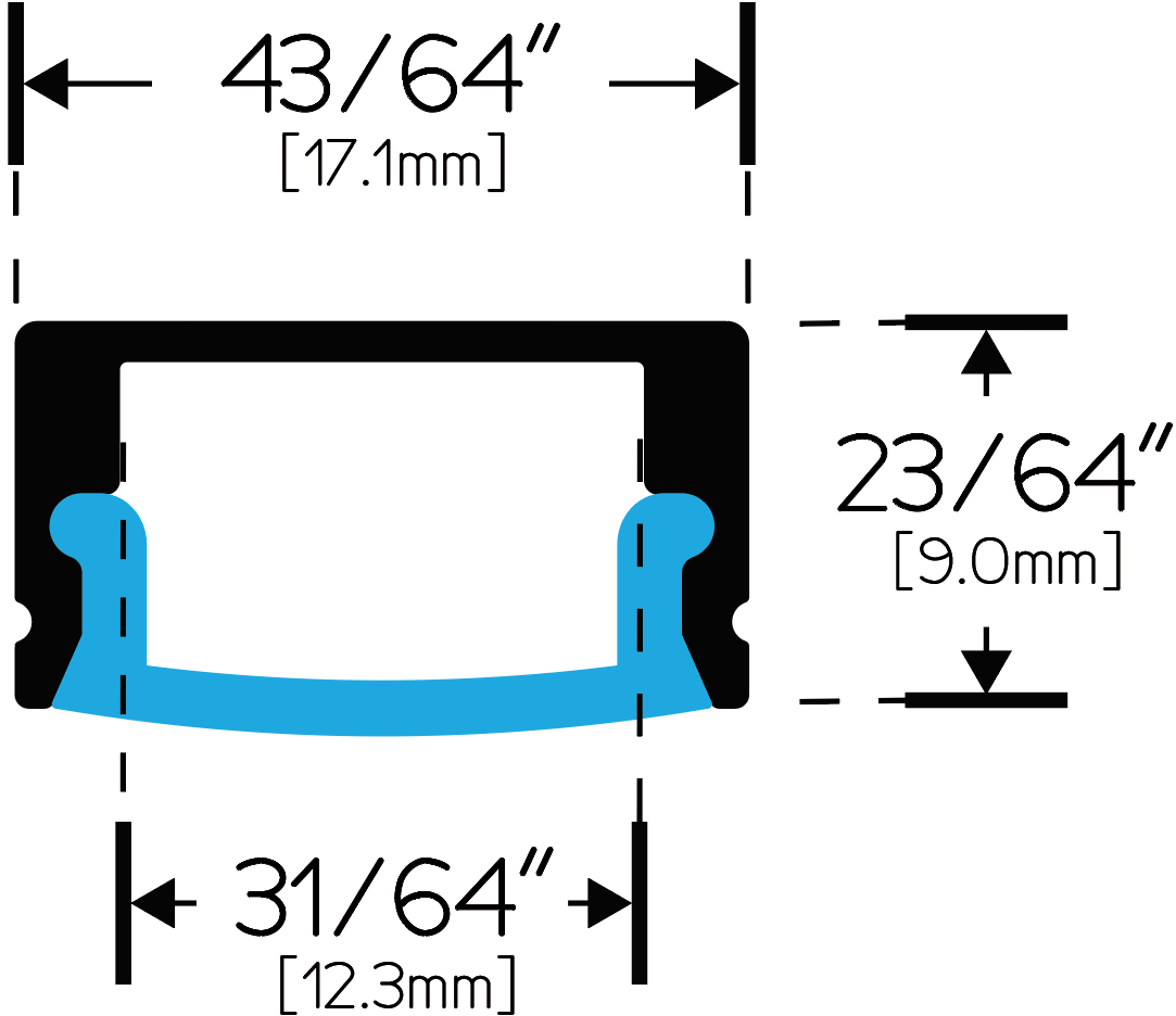 LS1709 dimension diagram
