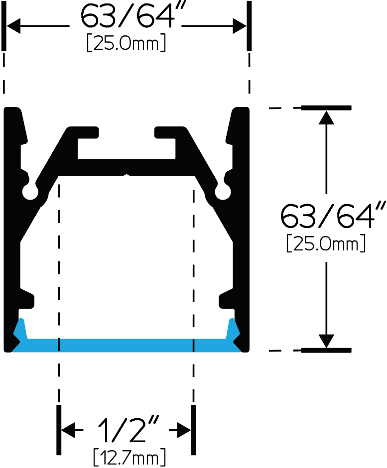 LS2525 dimension diagram