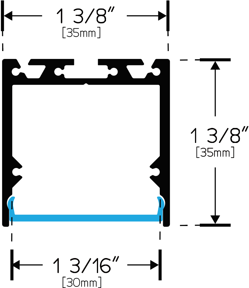 LS3535 dimension diagram