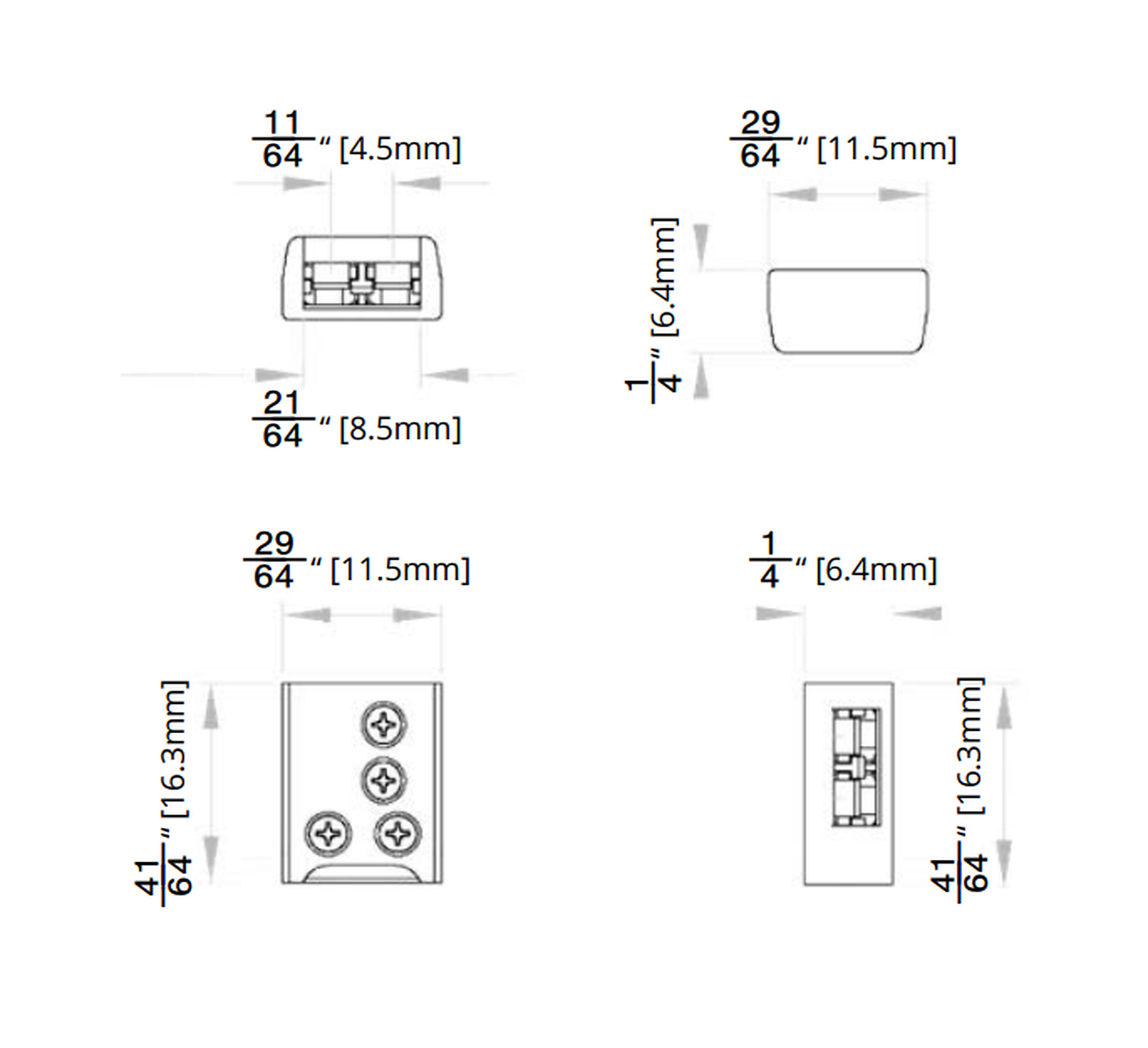 TC-LL05 dimension diagram